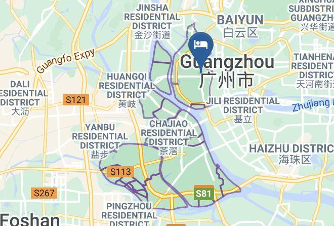 Guangzhou - Guangwan Hotel Maps