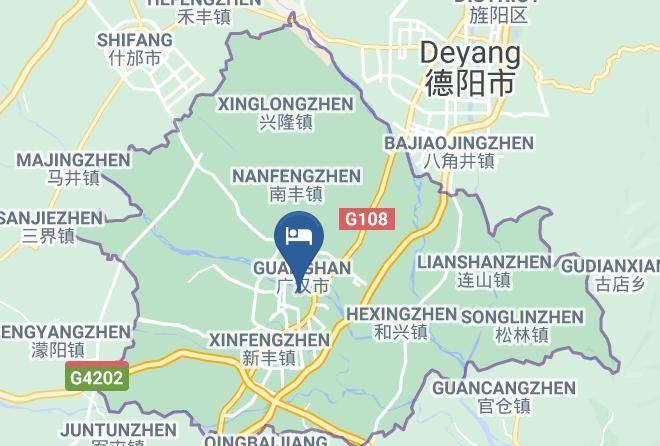 Deyang - Guangyu Hotel Maps