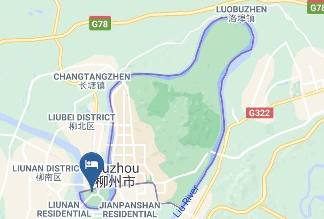 Liuzhou - Guangyu Hotel Maps