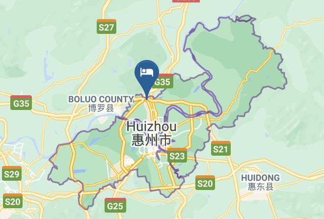 Guangyuan Business Hotel Map