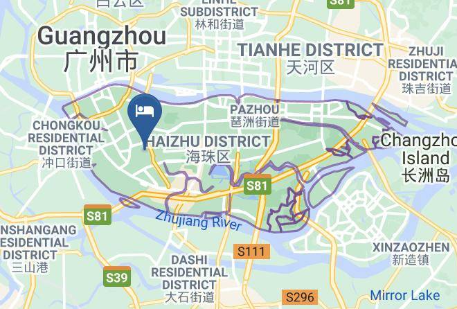 Guangzhou - Guangzhou Baili Business Hotel Maps