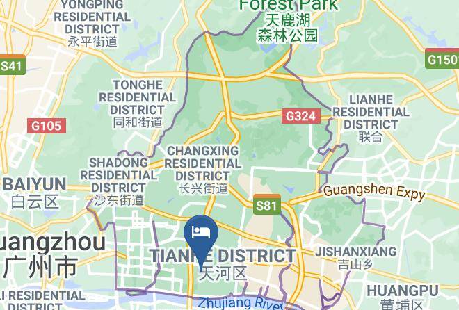 Guangzhou - Guangzhou Boyi Hotel Maps