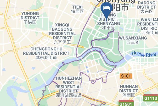 Shenyang - Guangzhou Express Hotel Maps