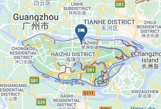 Guangzhou Haizhukecun Subway Station Hotels Map