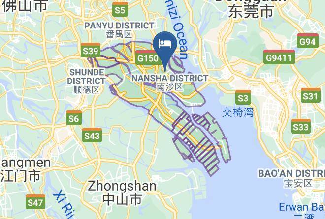 Guangzhou - Guangzhou Huacheng Jingpin Hotel Maps
