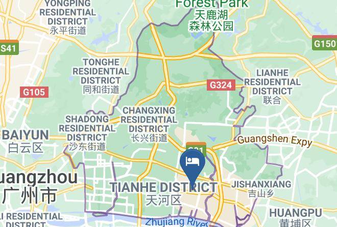 Guangzhou - Guangzhou Kyle Caton Hotel Maps