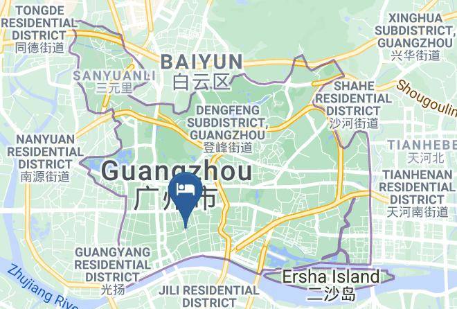 Guangzhou Lido Hotel Map