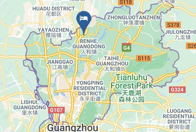 Guangzhou Light Airlines Hotel Map