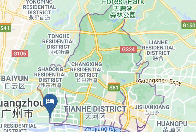 Guangzhou - Guangzhou Meiling Hotel Maps