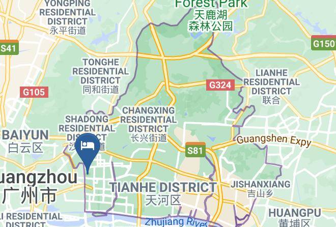 Guangzhou - Guangzhou Mufeng Boutique Hotel Maps