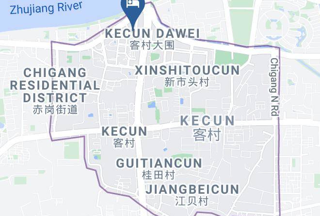 Guangzhou - Guangzhou Pearl River New Bank Hotel Maps