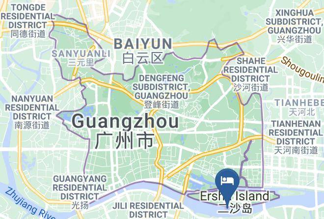 Guangzhou - Guangzhou Ruihu Hotel Maps