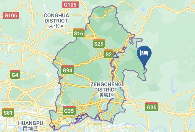 Guangzhou Stream Paddy Field Smile Resort Hotel Map