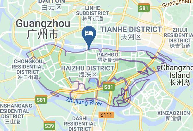 Guangzhou - Guangzhou Yimei Hotel Maps