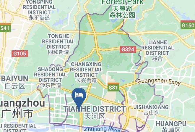 Guangzhou - Guangzhou Yuexin Business Hotel Maps