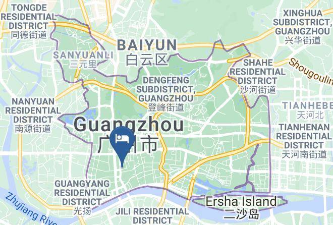 Guangzhou Yuexiuyuexiu Spuare Map