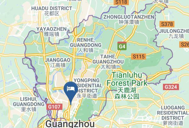 Guangzhou - Guangzhou Yunli Hotel Maps