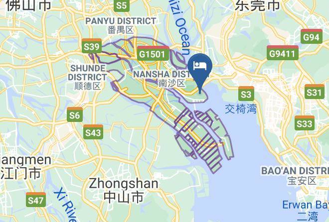 Guangzhou - Guangzhou Zhongbang International Hotel Maps
