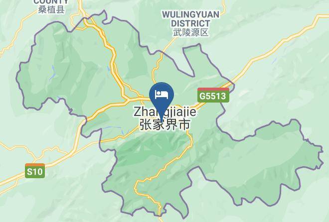 Zhangjiajie - Guanjun Foreign Related Tourism Hotel Maps