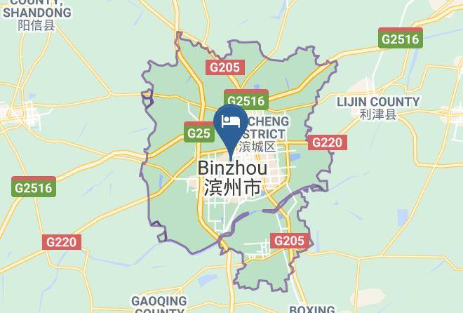 Binzhou - Guanjun Holiday Resort Maps