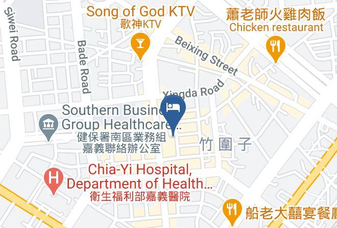 Chiayi City - Crown Court Hotel Business Maps