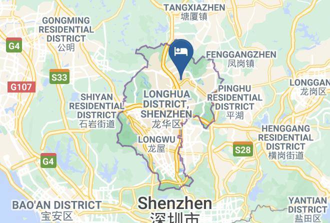 Shenzhen - Guanlan Hotel Maps