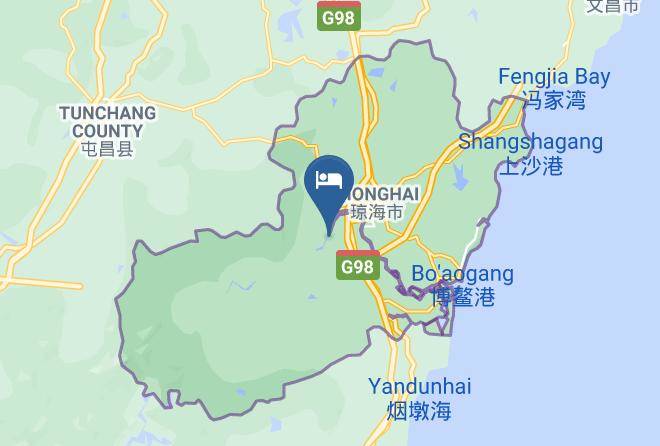 Qionghai - Guantang Hot Spring Resort Maps