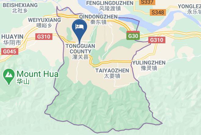 Weinan - Guanzhong Hotel Maps