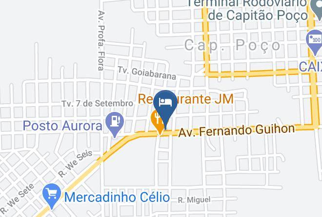 Capitao Poco - Guara Praia Hotel Maps