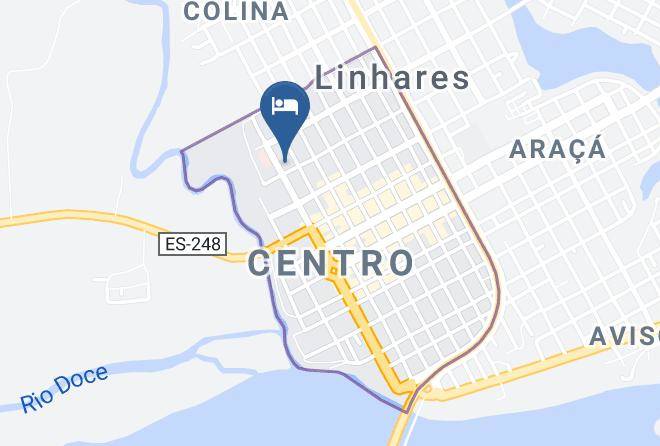 Linhares - Guaratur Hotel Maps
