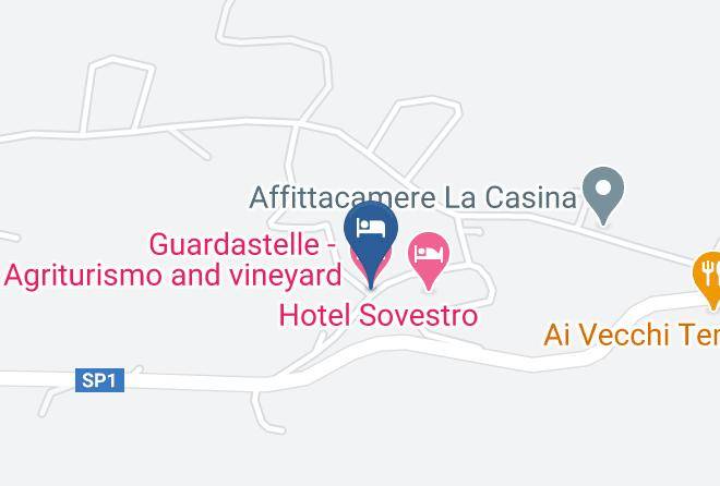 Siena - Guardastelle Agriturismo And Vineyard Maps