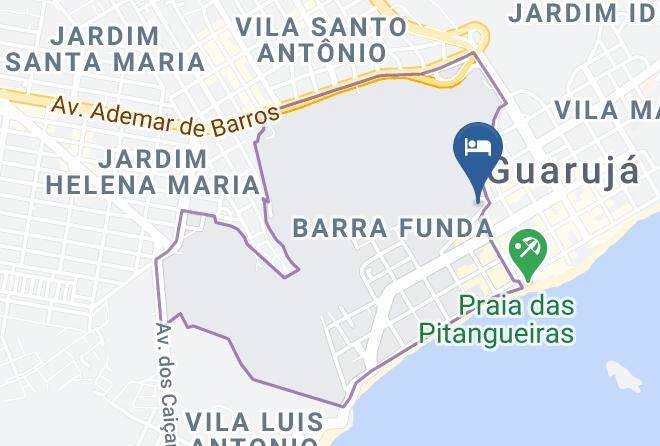 Guaruja - Guaruja Praia Hotel Maps
