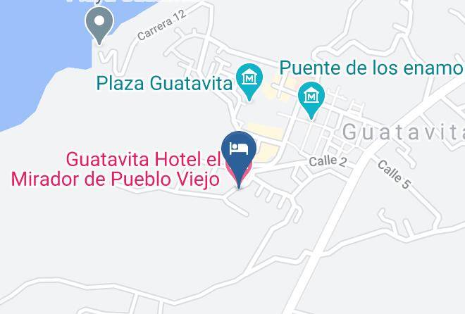 Guatavita - Guatavita Hotel El Mirador De Pueblo Viejo Maps