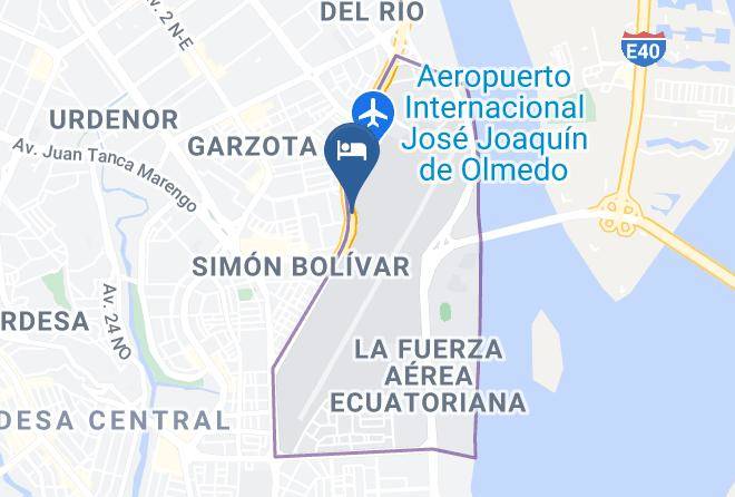 Guayaquil - Guayaquil Airport Hotel Fika Hotel Maps