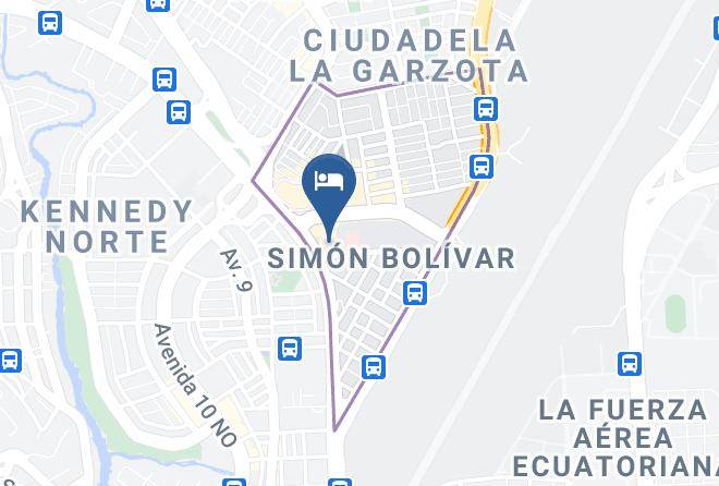 Guayaquil - Suite Amoblada Con Servicio Hotelero Maps