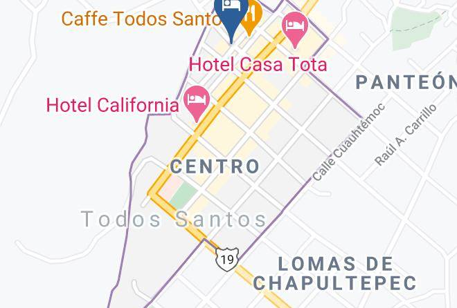 La Paz - Guaycura Boutique Hotel Beach Club & Spa Maps