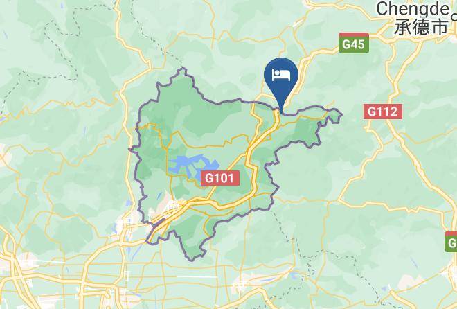 Miyun District - Gubei Light Hot Spring Resort Gubei Water Town Maps