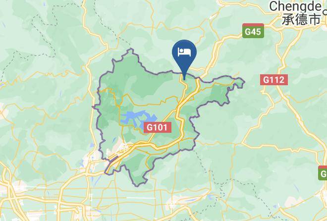 Miyun District - Gubei Water Town Revolution Hotel Maps
