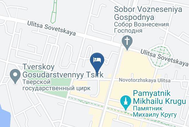 Tver - Gubernator Hotel Maps