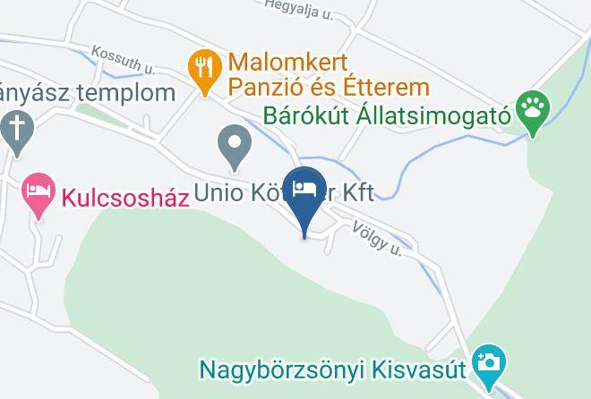 Nagyborzsony - Gubovics Vendeghaz Maps