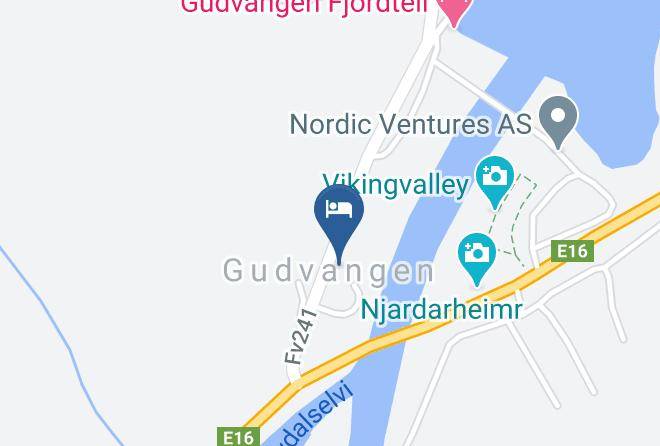 Aurland - Gudvangen Budget Hotel Maps