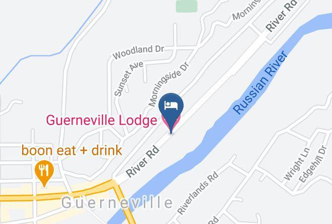 Sonoma - Guerneville Lodge Maps