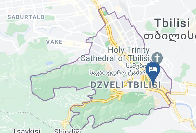 Tbilisi - Guest Hause Lusia Maps