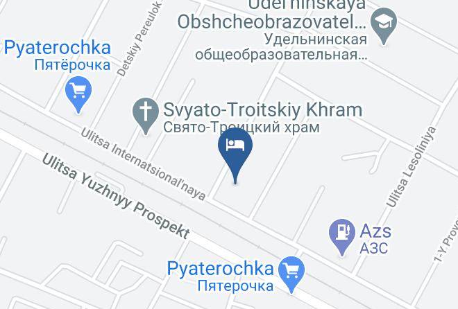 Ramensky District - Guest Hause On Intermacional'naya Maps