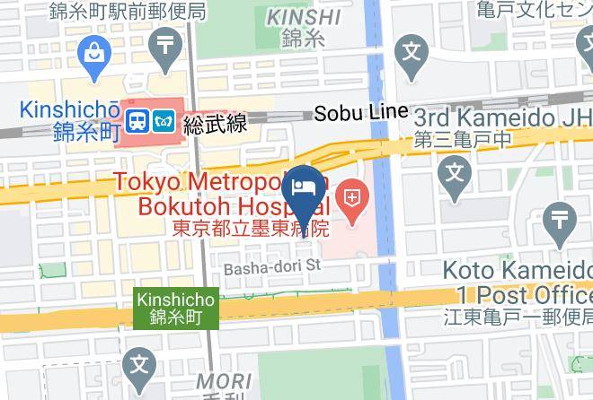 Sumida Ward - Hotel Tabard Tokyo Maps