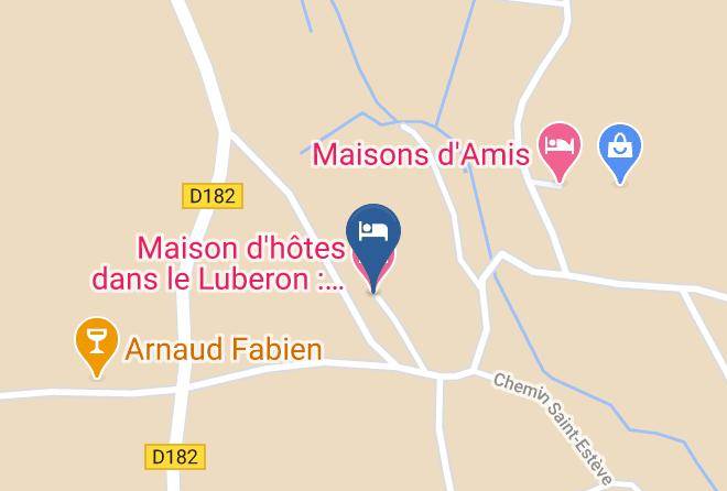 Vaucluse - Maison D'hotes Dans Le Luberon Domaine La Parpaille Maps