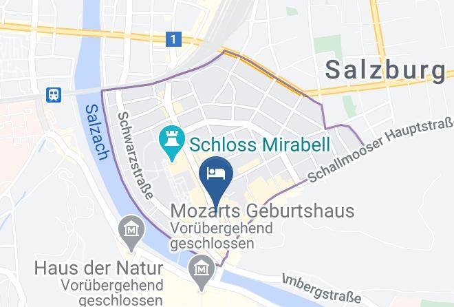 Salzburg - Gastehaus Im Priesterseminar Salzburg Maps