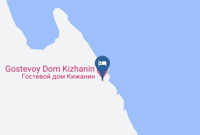 Medvezhyegorsky District - Gostevoy Dom Kizhanin Maps
