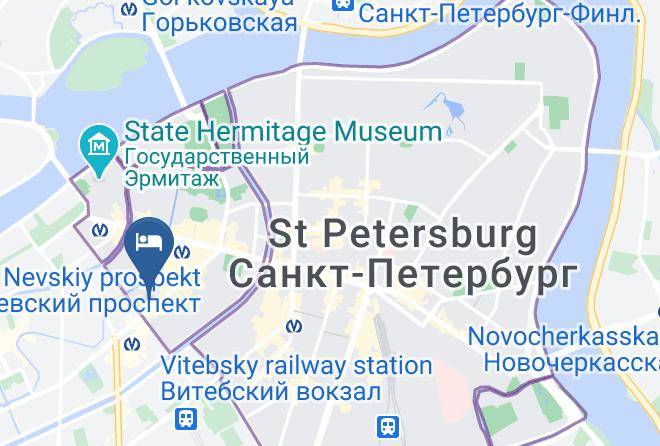 Saint Petersburg - Loft On Sadovaya Maps