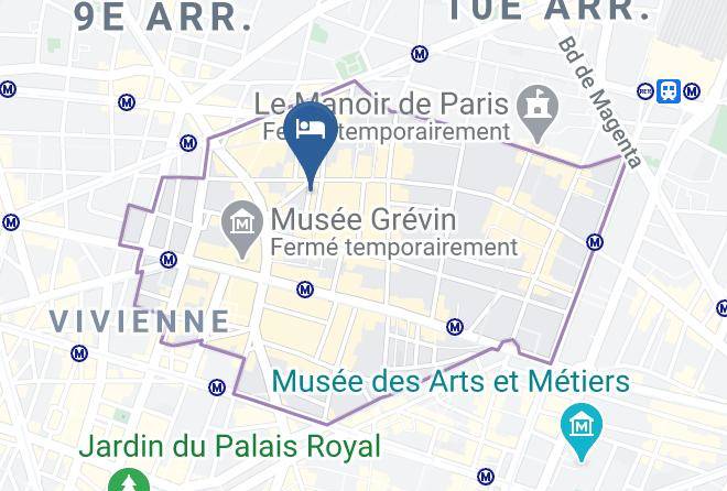 Paris - Wit Hotel Maps